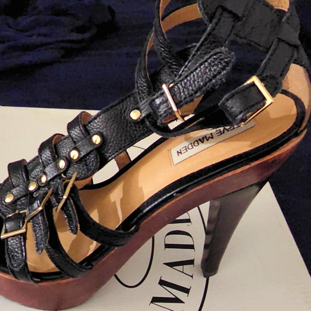 Steve madden gladiator heels